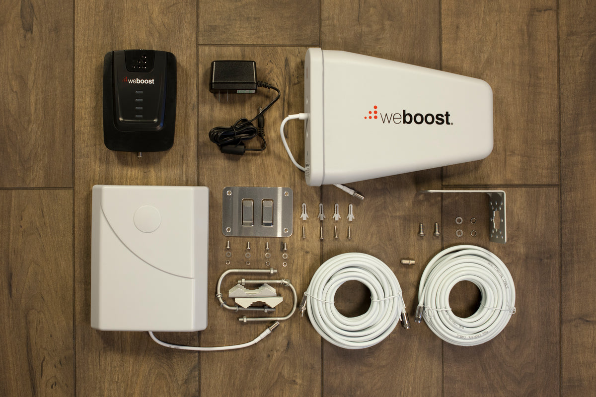 Wilson weBoost Connect 4G Cell Phone Home Booster Kit 470103 Midsized Home Up to 5,000 SF